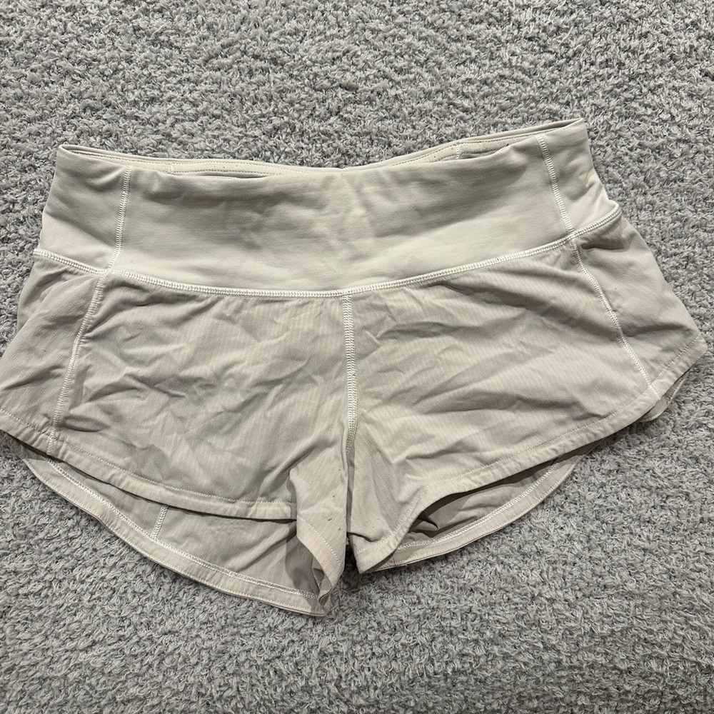 Women's Cream Shorts